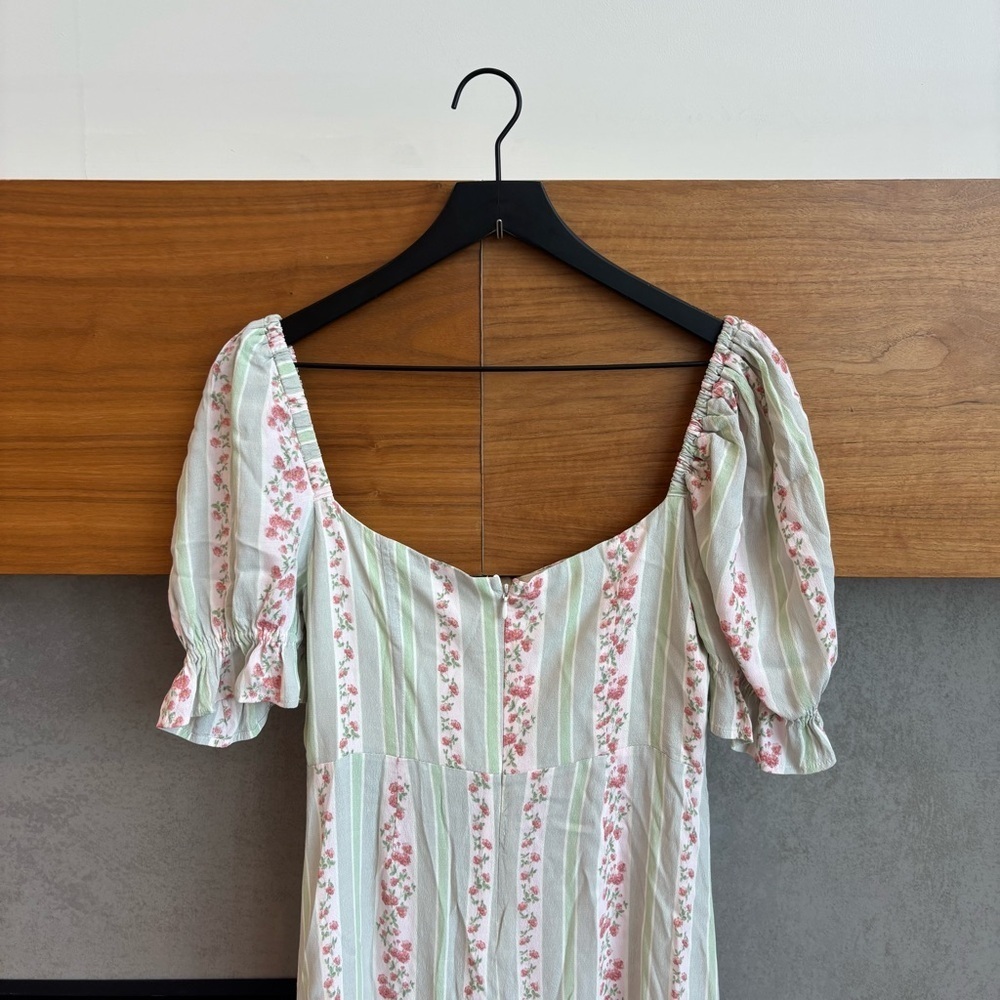 WEWOREWHAT ROSEWOOD MIDI DRESS, SIZE 8 - Picture 12 of 15
